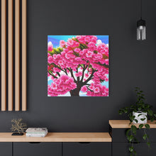 Load image into Gallery viewer, Pink Tree Canvas, Stretched, 1.25"