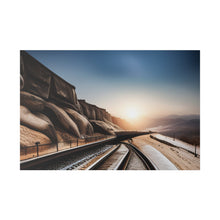 Load image into Gallery viewer, Railroad Matte Canvas