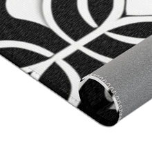 Load image into Gallery viewer, Elegant Black and White Area Rug