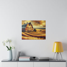 Load image into Gallery viewer, Barn Print On Matte Canvas