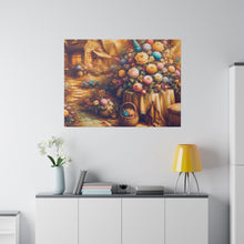 Load image into Gallery viewer, Floral Scene Matte Canvas