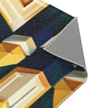 Load image into Gallery viewer, Yellow and Blue Area Rug