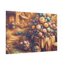 Load image into Gallery viewer, Floral Scene Matte Canvas