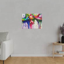 Load image into Gallery viewer, Dripping Art Matte Canvas, Stretched, 0.75"