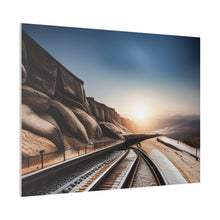 Load image into Gallery viewer, Railroad Matte Canvas