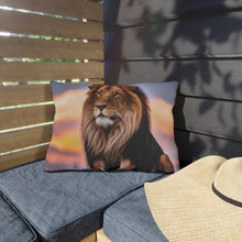 Load image into Gallery viewer, Lion Outdoor Pillow