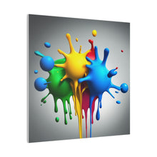 Load image into Gallery viewer, Colors Dripping Matte Canvas