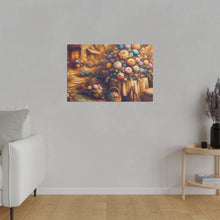 Load image into Gallery viewer, Floral Scene Matte Canvas