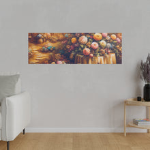Load image into Gallery viewer, Floral Scene Matte Canvas
