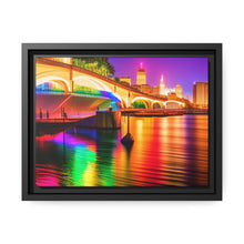Load image into Gallery viewer, Beautiful City Matte Canvas, Black Frame