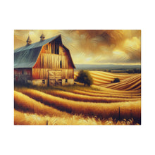 Load image into Gallery viewer, Barn Print On Matte Canvas