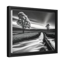Load image into Gallery viewer, Swamp Matte Canvas, Black Frame