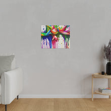 Load image into Gallery viewer, Dripping Art Matte Canvas, Stretched, 0.75"