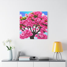 Load image into Gallery viewer, Pink Tree Canvas, Stretched, 1.25"