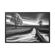 Load image into Gallery viewer, Swamp Matte Canvas, Black Frame