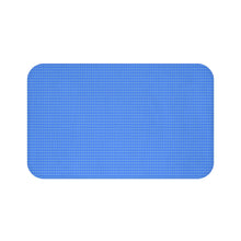 Load image into Gallery viewer, Blue Pattern Bath Mat