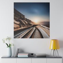 Load image into Gallery viewer, Railroad Matte Canvas