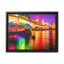 Load image into Gallery viewer, Beautiful City Matte Canvas, Black Frame