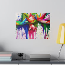 Load image into Gallery viewer, Dripping Art Matte Canvas, Stretched, 0.75"