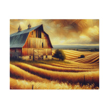 Load image into Gallery viewer, Barn Print On Matte Canvas