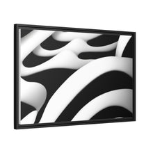 Load image into Gallery viewer, Black Frame Unique Canvas