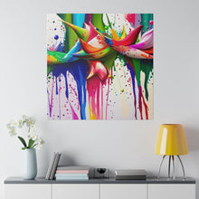 Load image into Gallery viewer, Dripping Art Matte Canvas, Stretched, 0.75"