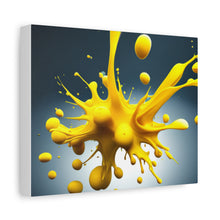 Load image into Gallery viewer, Yellow Matte Canvas, Stretched, 1.25"