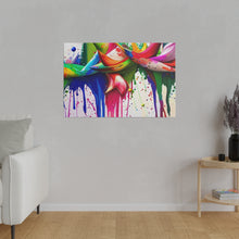 Load image into Gallery viewer, Dripping Art Matte Canvas, Stretched, 0.75"