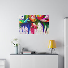 Load image into Gallery viewer, Dripping Art Matte Canvas, Stretched, 0.75"