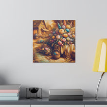 Load image into Gallery viewer, Floral Scene Matte Canvas