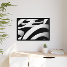 Load image into Gallery viewer, Black Frame Unique Canvas