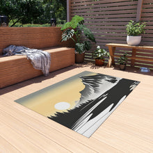 Load image into Gallery viewer, Cool Mountain Scene Outdoor Rug