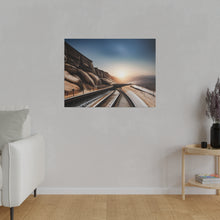 Load image into Gallery viewer, Railroad Matte Canvas