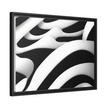 Load image into Gallery viewer, Black Frame Unique Canvas