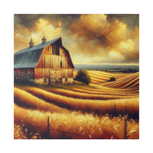 Load image into Gallery viewer, Barn Print On Matte Canvas