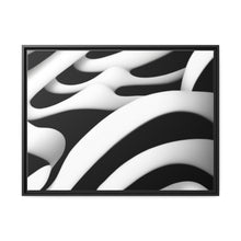 Load image into Gallery viewer, Black Frame Unique Canvas