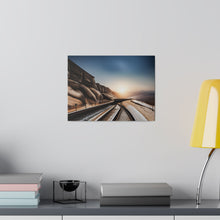 Load image into Gallery viewer, Railroad Matte Canvas