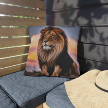Load image into Gallery viewer, Lion Outdoor Pillow