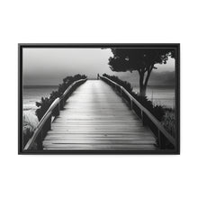 Load image into Gallery viewer, Bridge Matte Canvas, Black Frame