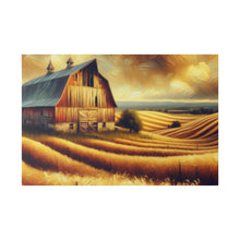 Load image into Gallery viewer, Barn Print On Matte Canvas