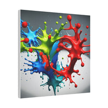Load image into Gallery viewer, Splash colors Matte Canvas, Stretched