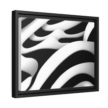 Load image into Gallery viewer, Black Frame Unique Canvas