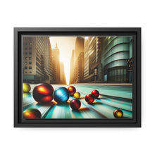 Load image into Gallery viewer, Marbles Matte Canvas, Black Frame