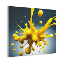 Load image into Gallery viewer, Yellow Matte Canvas, Stretched, 1.25"