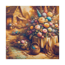 Load image into Gallery viewer, Floral Scene Matte Canvas