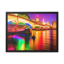 Load image into Gallery viewer, Beautiful City Matte Canvas, Black Frame