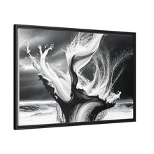 Load image into Gallery viewer, Unique Matte Canvas, Black Frame