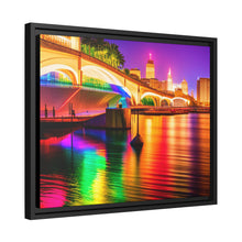 Load image into Gallery viewer, Beautiful City Matte Canvas, Black Frame