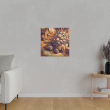 Load image into Gallery viewer, Floral Scene Matte Canvas