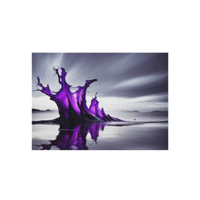 Load image into Gallery viewer, Purple outdoor rug